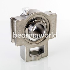 SUCSST205-16 All Stainless Steel 1″ Set Screw Wide Slot Take Up Bearing
