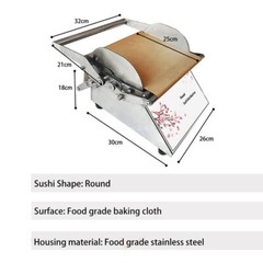 Commercial Table Top Kimbap Rolling Machine Roller Sushi Maker
