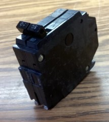 Used General Electric THQP250 GE Plug-In 50-Amp 2-Pole 120/240 Circuit Breaker