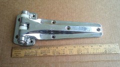 Kason 1241 Heavy Duty Knuckle Chrome Hinge USED