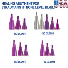 US Dental Healing Abutment NC/RC fits Straumann ITI BL/BLT Cover Screw Cap Ø4.5