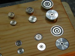 Magnet Pot Cup Door Catch / Strike Plate / 10mm 12mm 16mm 25mm / with Screws