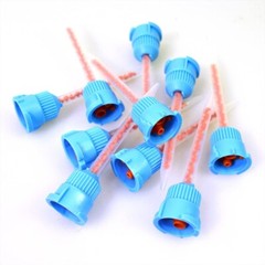 50 pcs Orange Mixing Tips Crown & Bridge Dental HP 10:1 Ratio