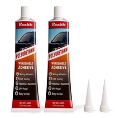 Polyurethane Windshield Adhesive & Sealant 50ML 2 Pack High Strength Fast Curing