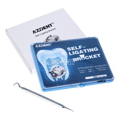 AZDENT Dental Orthodontic Self-Ligating Bracket Braces Roth/MBT .022 Hooks 3 4 5