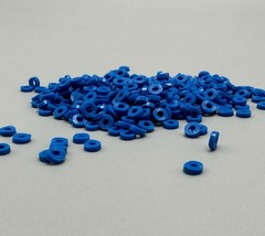 1000 Pcs Dental Separators Orthodontic Elastics Ties Teeth Gap Radio Opaque Blue