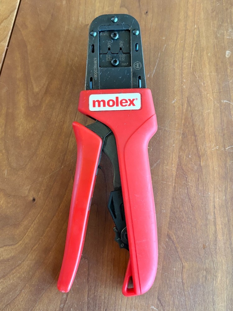MOLEX 638190200B HAND CRIMPING TOOL – VERY GOOD CONDITION