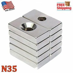 Wholesale Tiny Block Round Disc Ring Hole Rare Earth Neodymium Magnets N35 Grade
