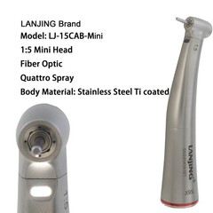 Dental Electric Handpiece 1:1 1:5 Contra Angle Fiber Optic Mini Bien Air KaVo