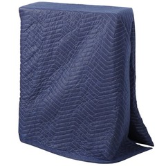 12 Pack Moving Blankets 72″x80″ Heavy Duty Packing Blankets Furniture Dark Blue