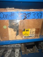NEW Allen Bradley DC Contactor 202-D0H92 Size 3 2 Pole 90A 230-250VDC NEMA Open
