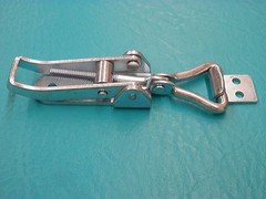 1 Exposed Adjustable Draw Latch Galvanized Steel Catch Quick Lock 13435A63