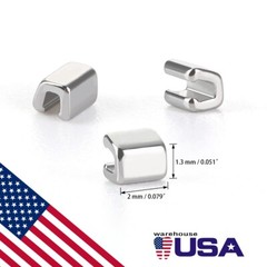 Dental Orthodontics Lingual Buttons Bondable Round / Crimpable Hooks Split Stops