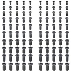 100Pcs Alloy Steel Torx Screws M2-M5 for Carbide Insert CNC Tool Holder Set