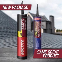 PL Roof and Flashing 10 Oz. Polyurethane Sealant Black Cartridge