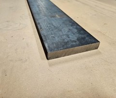 1″ x 6″ Steel Flat Bar x 12″ Long, Hot Rolled Steel