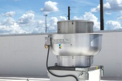 Commercial Kitchen Exhaust Fan-1000CFM. Premium Efficiency w/ Speed Control