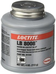 Loctite 51144 Copper LB 8008 C5-A Anti-Seize Lubricant, -20 4 Ounces,