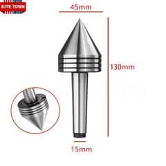 MT2 Live Center Morse Taper Triple Bearing Tailstock Center For CNC Lathe Tool