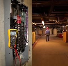 Fluke 117/323KIT Electrician’s Multimeter & True RMS Clamp Meter Combo Kit