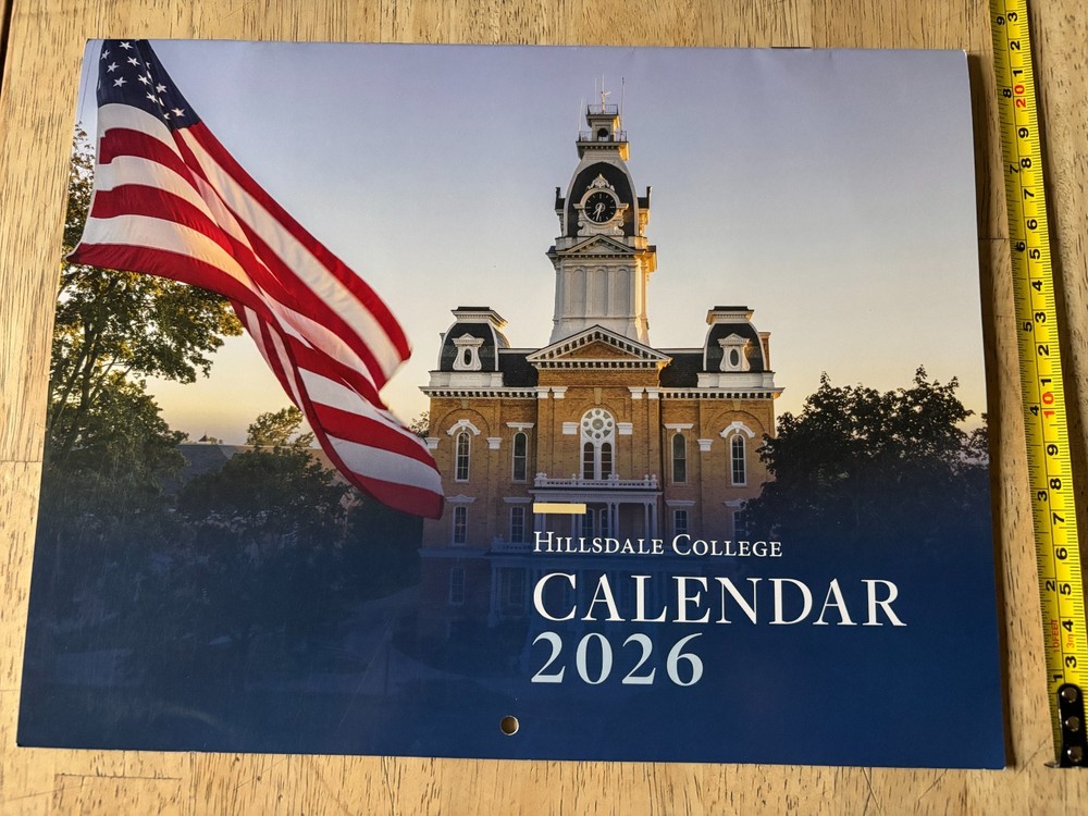 Hillsdale College – 12-Months – 2026 Wall Calendar – Gorgeous Campus Photography