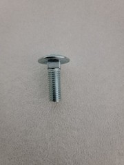 M10-1.5x30mm Zinc Plated Carriage Bolt (10 PACK)