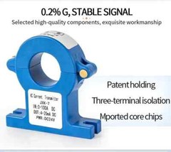 Current Transmitter Open Loop Split Core DC50A 100A 500A 1000A Hall Transducer