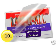 LAM-IT-ALL 10 Mil Hot Letter Laminating Pouches 9 x 11-1/2 [100/pack] 9×11.5
