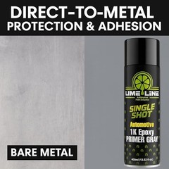 LiME LiNE 1K Epoxy Primer Aerosol Spray Paint – Bare Metal Adhesion – Pack of 1