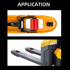 Forklift Pallet Jack Truck Front and Rear Wheels Replacement Kit Set w/ Bearing