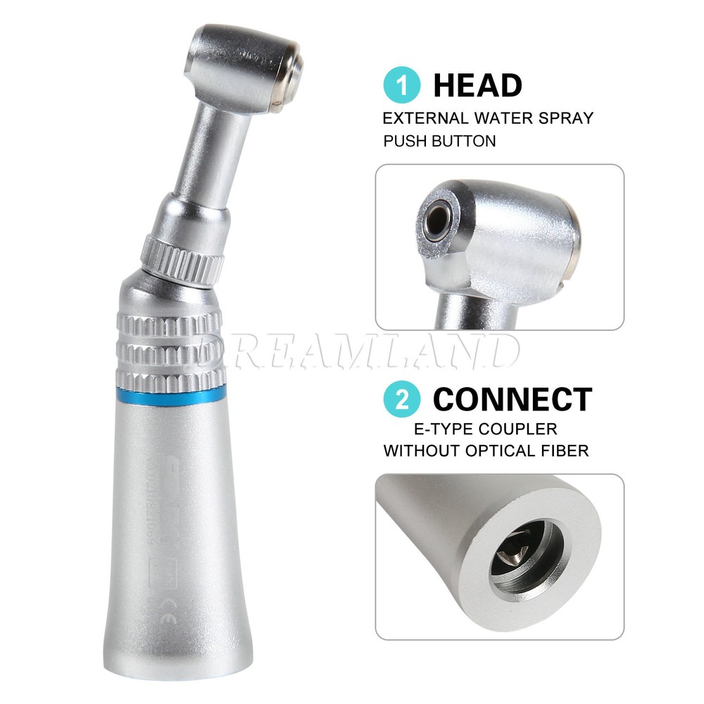 Dental Low Speed Handpiece E-type Push Button/ Latch Contra Angle NSK Style