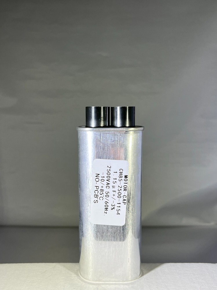 CH85-2500-1154 1.15 uF 2500 VAC Microwave Capacitor w/ Internal Resistor