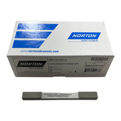 Norton 1/4″ x 3/8″ x 4″ Diamond Hand Hone Type HH2 220/320 Grit USA Made