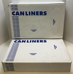 General Supply GEN242306 Can Liners, .24mil, Natural, 8-10gal, 1000ct Cs, 2 Lot
