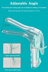 🚀LED Female Privates Vaginal Speculum Illuminated Vaginal Expander With Light,