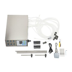 5L 6 Head Semi-automatic Liquid Filling Machine Electric Bottle Filler Stainless