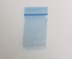 Apple Bags Mini Zip Resealable 1″ x 1.5″ Blue Baggies 1015 1000ct NEW