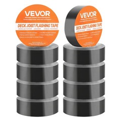 VEVOR Deck Joist Tape Waterproof Flashing Butyl Joist Tape 2 inch x 50 ft 10 Pcs