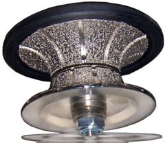 V30 1-1/4″ Full Bullnose Diamond Hand Profile Wheel for Granite Edge marble