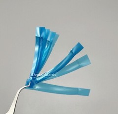 Dental Contoured Anterior Matrix Bands Teeth Restoration Blue Strip Matrice USA