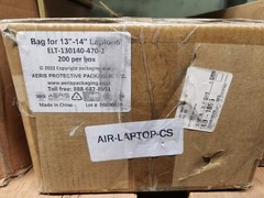 BUBBLE BAG – INFLATABLE BAGS 13-14″ LAPTOP – 200/CS – PACKAGING
