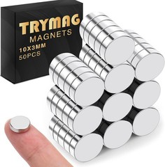10mm x 3mm Super Strong Round Disc Rare Earth Neodymium Magnets 100 Pcs.