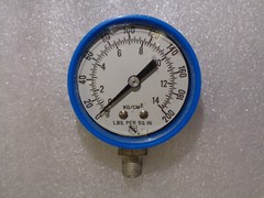 AIR PRESSURE GAUGE (PSI & KM/CM^2) NEW