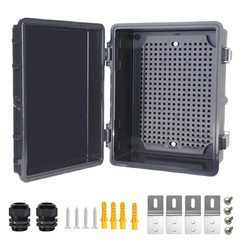 Electrical Junction Box, IP67 Waterproof Outdoor Box ABS Plastic Enclosure with