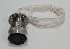 SEACON P/N: 20010966+20 BULKHEAD CONNECTOR SN-1135 122996-01 WR2/16FCR 6FT 16AWG
