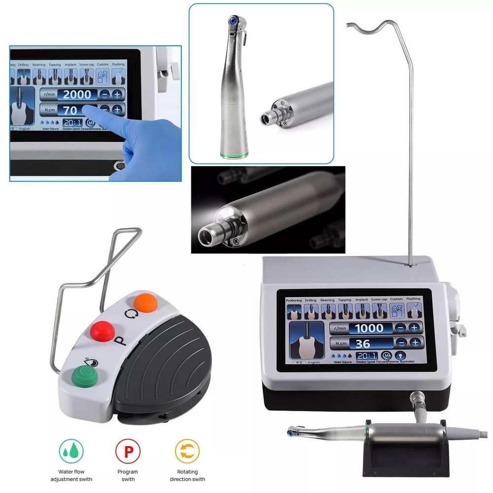 Pro Dental Implant Motor Dental Implant System 20:1 Control Angle