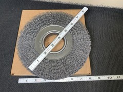 Weiler Wheel Brush 7″ Wheel Dia 7/8″ Face 2″ HOLE 0.0140″ Wire Dia Crimped NEW