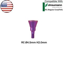 US Dental Healing Abutment RC Healing Caps Compatible with Straumann ITI BL/BLT