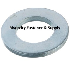 M8 Flat Washers 8mm x 16mm x 1.5mm Steel Zinc Plated washer