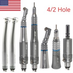 NSK Pana Max Style Dental (LED) High Low Speed Handpiece 4/2Hole Air Turbine kit